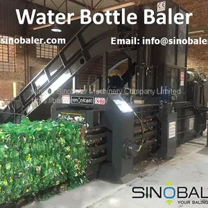 Water Bottle Baler, Water Bottle Baling Machine, Water Bottle Baling Press thumbnail-1