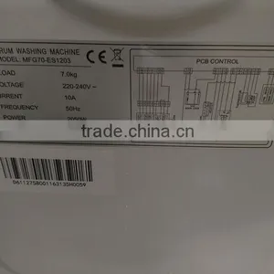 A+++ White Color Front Loading Washing Machine for Malta thumbnail-6