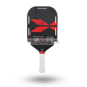 Thermoformed TorayT700 Carbon Fiber Exposed 3K Patterned Carbon Friction Skin USAPAPickleball Paddle thumbnail-1