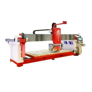 Automatic 5 Axis CNC Bridge Saw Stone Sawing Machine thumbnail-2