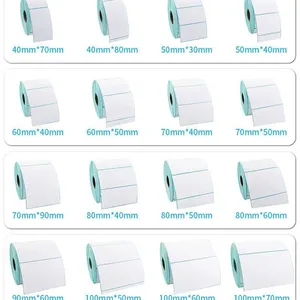 China Wholesale Custom Direct Heat Transfer Self Adhesive Shipping Label Sticker Paper thumbnail-4