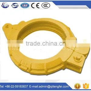 DN125 Forging Mounting Concrete Pipe Clamp QTF Concrete Pump Parts thumbnail-1