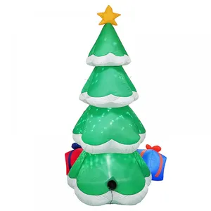 Christmas Inflatable With Xmas Yard Inflatable Perfect for Xmas Decor thumbnail-3