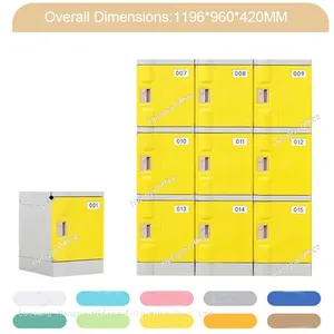 ​Non-toxic ABS Plastic Locker – Lightweight and Rust-Free Storage Cabinet-ideal for School &Gym thumbnail-2