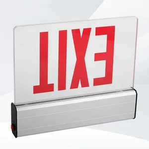 DF-3G Aluminum Hanging Sign Can be Sucked Ceiling LED Emergency Sign Light Shopping Mall School Fire Safety Exit Emergency Lighting thumbnail-2