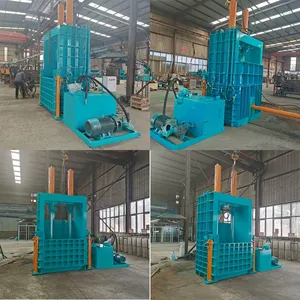 Henan Panqi Heavy Industry Hydraulic Baler Straw Baler thumbnail-1