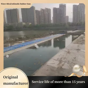 Inflatable Rubber Dam for Flood Control and Agricultural Irrigation With Fast Inflation System thumbnail-1