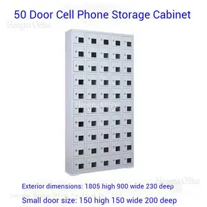 Secure Cell Phone Charging Station With Customizable Configuration - Commercial Storage Locker for Corporate Office thumbnail-3