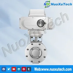 NuoXuTech GID-A Series Electric High Vacuum Butterfly Valve thumbnail-1