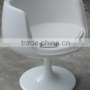 Swivel Fiberglass Cognac Chair thumbnail-2