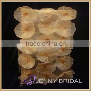 C002K New Arrival Rosette Wedding Chair Cover Wholesale thumbnail-4
