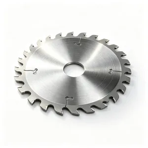 75Cr1 Scoring Saw Blade 100mm 24T ATB for Veneer Panel Scoring - AOMJNG thumbnail-2