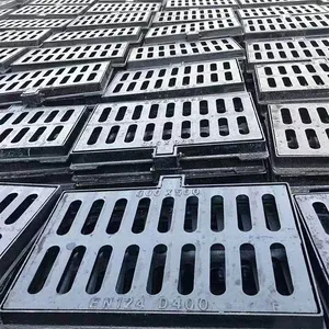 Corrosion-Resistant Ductile Iron Manhole Covers Model 13 for Road Rainwater and Sewage Drainage thumbnail-2