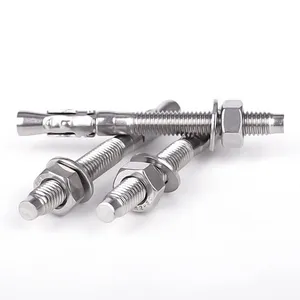 China Manufacturer Wedge Anchor Hot Dip Galvanized Standard Thread for Concrete Wholesale Price Free Samples thumbnail-3