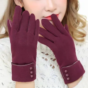 Women Winter Gloves Touch Screen Multi‑color Wholesale In Stock Outdoor Travel Daily Gloves thumbnail-2