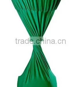 New Style Swirl Cocktail Round Table Cover High Bar Spandex Table Cloth thumbnail-3