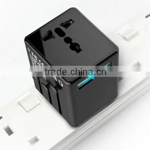Purple Blue and More Our Own Patent uk Canada Plug Adapter/universal Travel Adapter With Usb Port/universal Multi Plug Adapter thumbnail-6