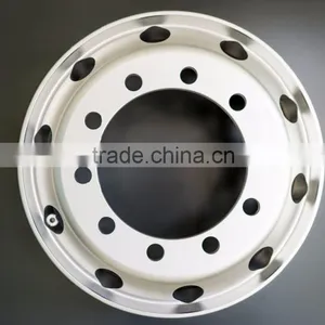 We Are Factory---24.5x8.25 Alcoa Dura Bright Similar Truck Wheel, PCD285.75 mm thumbnail-3