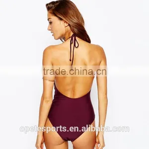 (OEM ODM FACTORY)Wholesale High Quality Cheap Pretty Sexy One Piece Monokini Swimsuits For Women thumbnail-4