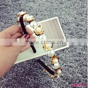2014 Fashion Metal Hair Accessory With Flower Detonation Model of Wholesale thumbnail-1