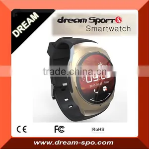 2015 New Style Bluetooth Round Shape Android & IOS Shenzhen Smart Watch thumbnail-1