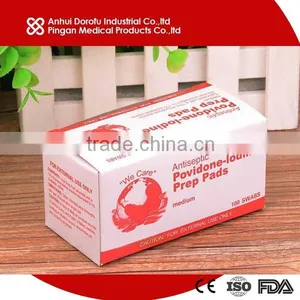 Medical Alcohol Prep Pad/Alcohol Swab With 70% Isopropyl CE ISO FDA thumbnail-1
