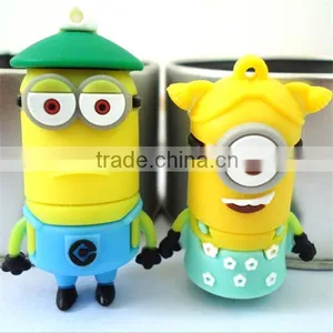 Wholesale Promotional Gift Usb Flash Drives Cartoon Design Pendrive Soft PVC Usb Stick Memory thumbnail-5