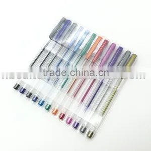 10 Kinds Metallic Colors Gel Pen thumbnail-4