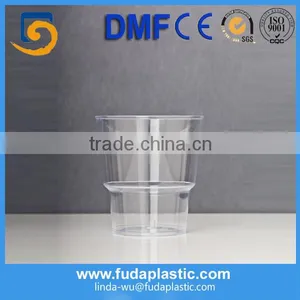 Disposable PS Plastic Cups & Saucers Drinkware Type Plalstic Communion Cups Clear Cup thumbnail-1