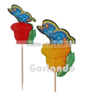 100mm Honeycomb Peacock Design Party Cocktail Decorative Pick for Food thumbnail-6