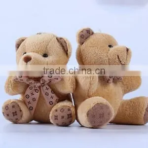 Soft Stuffed Amini Bear Custom Plush Keychain thumbnail-3