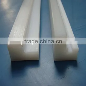 China Wholesale Cheap Cnc Machined Plastic Uhmwpe PE100 Linear Guide Rail thumbnail-2