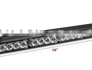 18" LED Traffic Advisor 7 Modes Emergency Hazard Strobe Light Bar thumbnail-5