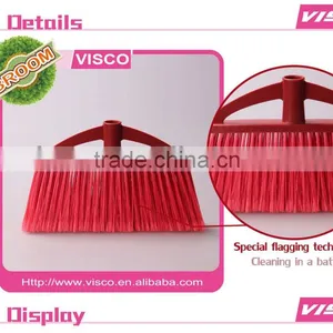 Idustrial Hot Sale Cleaning Plastic Broom,PC313PP thumbnail-6