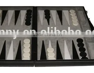 Leather Backgammon Set thumbnail-6