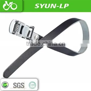 Bicycle Accessories Factory Sale Cheap Leather Bicycle Toe Strap Pedal Bike Strap thumbnail-1
