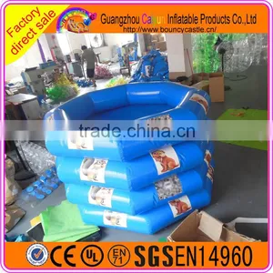 Mini Fun Inflatable Swimming Pool Blue Pool Equipment For Family Used thumbnail-3