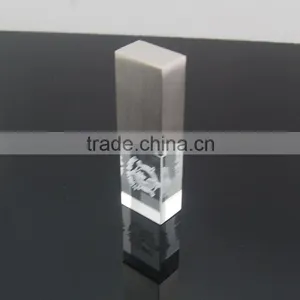 Top Selling Crystal Usb Flash Drive Wood Material LED Light Pendrive With Life Warranty thumbnail-3