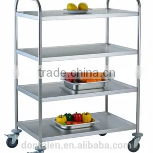 Update International Stainless Steel Mobile Catering Rack Trolley Pan Cart thumbnail-4