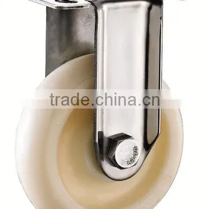 Stainless Steel Top Plate Fork Casters thumbnail-2