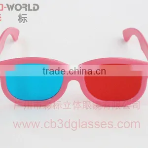 Light Weight Red Blue Glasses thumbnail-1