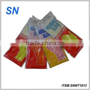 High Qualit Cheap Household Wholesale Yellow Housewife Latex Gloves Quality Choice thumbnail-1
