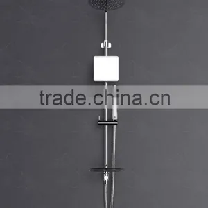 Shower System With Rain Showerhead, Handshower & Mirror (Model: Cebien 'Shower Flower Basic') thumbnail-1