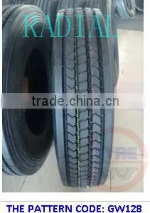 ISO,CCC,ECE,DOT TBR TYRE FACTORY QINGDAOSHENDUN TYRE CO.,LTD FAMOUS GOD WASP BRAND, LUCKY FISH BRAND,OTR TYRE WITH PATENT RIGHTS thumbnail-1
