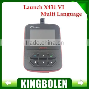 Top Selling 2014 Free Shipping Lowest Price100% Original Update Online Launch Creader 6 OBD2 Code Reader,Color Screen CReader VI thumbnail-1