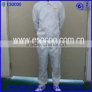 Cleanroom Garment Smock ESD Lapel Smock thumbnail-2