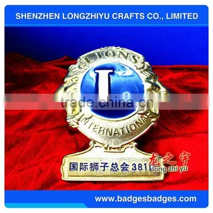 3D Car Chrome Badge Emblem /Car Logo Soft Enamel Car Logo thumbnail-1