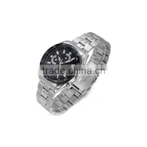Hot Tachymeter Stainless Steel Men Watch 2015 thumbnail-3