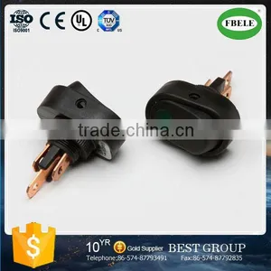 ASW-20D-2 TOP Quality Lighted Rocker Switch New Style Automotive Switch SPST 3P Switch(FBELE) thumbnail-1