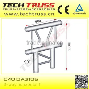 C40 DA3106 Aluminum Truss Corner , Outside Lighting Truss Corner thumbnail-1